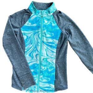 Justice Girls Athletic Zip Jacket  Size 8